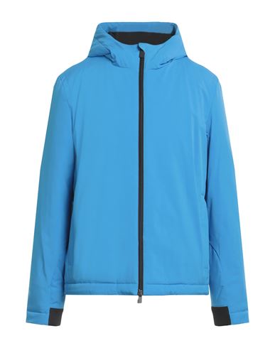 Shop Suns Man Jacket Azure Size Xl Polyester, Elastane In Blue