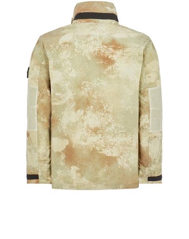 Stone Island camouflage-print jacket - Yellow
