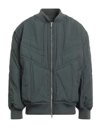 Shop Y-3 Man Jacket Steel Grey Size M Polyamide, Polyester