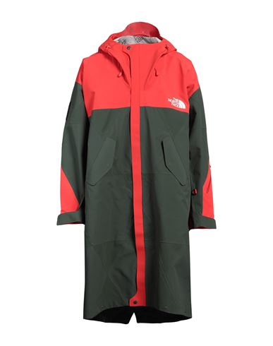 Soukuu By The North Face X Undercover Man Overcoat & Trench Coat Dark Green Size L Polyester In Green
