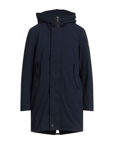 Peuterey Man Coat Navy Size Xxl Polyester In Blue