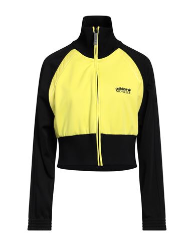 Shop Moncler X Adidas Originals Woman Jacket Yellow Size M Polyester, Polyamide