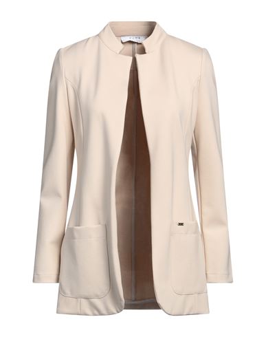 Kaos Woman Jacket Cream Size 6 Viscose, Polyamide, Elastane In Neutral