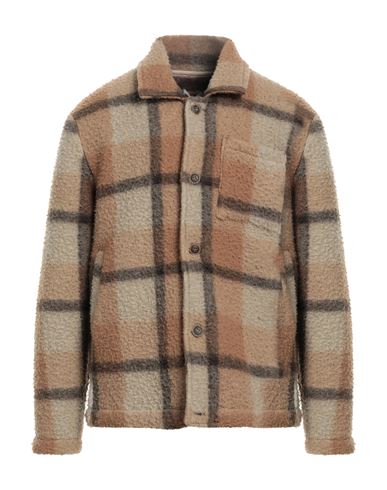 Lost In Albion Man Jacket Camel Size M Wool, Polyester In Multi