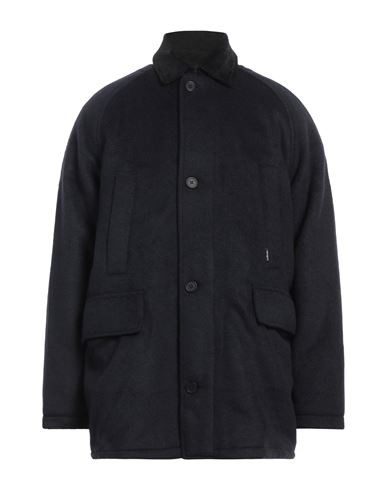 Shop Carhartt Man Coat Midnight Blue Size L Polyester, Wool, Acrylic, Cotton