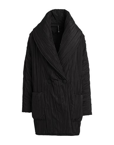 Pierantonio Gaspari Woman Coat Black Size 12 Polyester