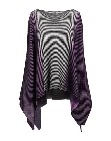 Shop Pierantonio Gaspari Woman Cape Light Purple Size 8 Cotton, Viscose, Polyamide