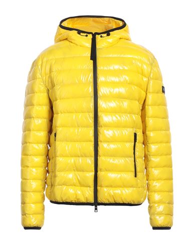 Shop Up To Be Man Puffer Yellow Size 42 Nylon