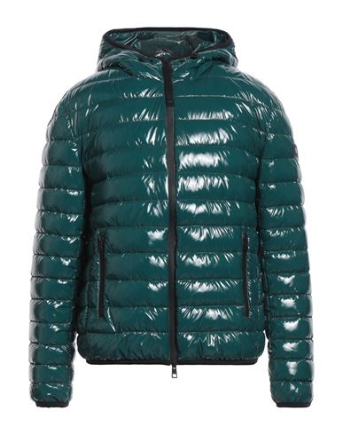 Up To Be Man Puffer Emerald Green Size 40 Nylon
