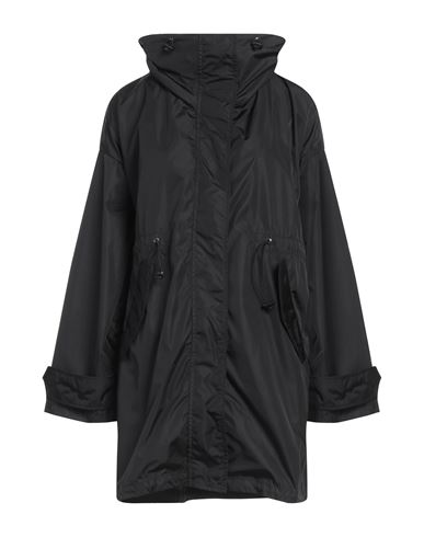 Historic Woman Overcoat & Trench Coat Black Size S Nylon