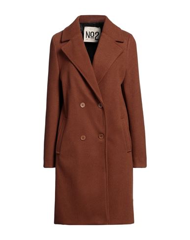 Shop Aniye N°2 Woman Coat Brown Size M Polyester