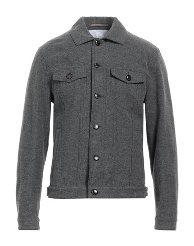 Jacob Cohёn Man Jacket Grey Size 40 Cotton, Wool, Polyamide