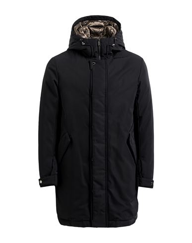 Moorer Man Puffer Black Size 36 Polyester, Cotton