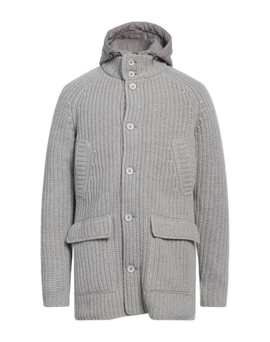 Man Coat Grey Size 42 Wool, Polyamide, Polyurethane