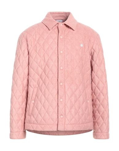 Manuel Ritz Man Jacket Pink Size 38 Polyester, Virgin Wool, Acrylic
