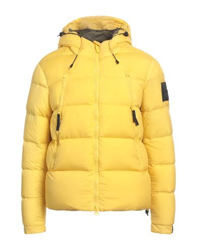 Outhere Man Puffer Yellow Size S Polyamide