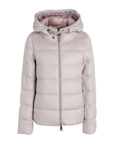 Herno Woman Puffer Blush Size 4 Cashmere, Silk, Polyester, Polyamide, Synthetic Fibers In Pink