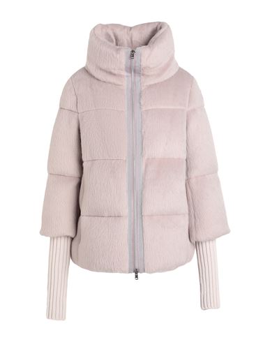 Herno Woman Puffer Blush Size 8 Acrylic, Wool, Polyamide, Synthetic Fibers, Cotton In Pink