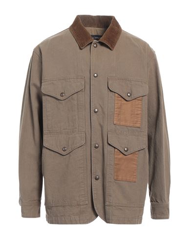 Comme Des Garçons Man Jacket Khaki Size L Cotton, Polyester, Polyurethane In Multi