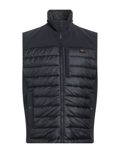 Paul & Shark Man Vest Midnight Blue Size L Nylon, Polyester, Elastane