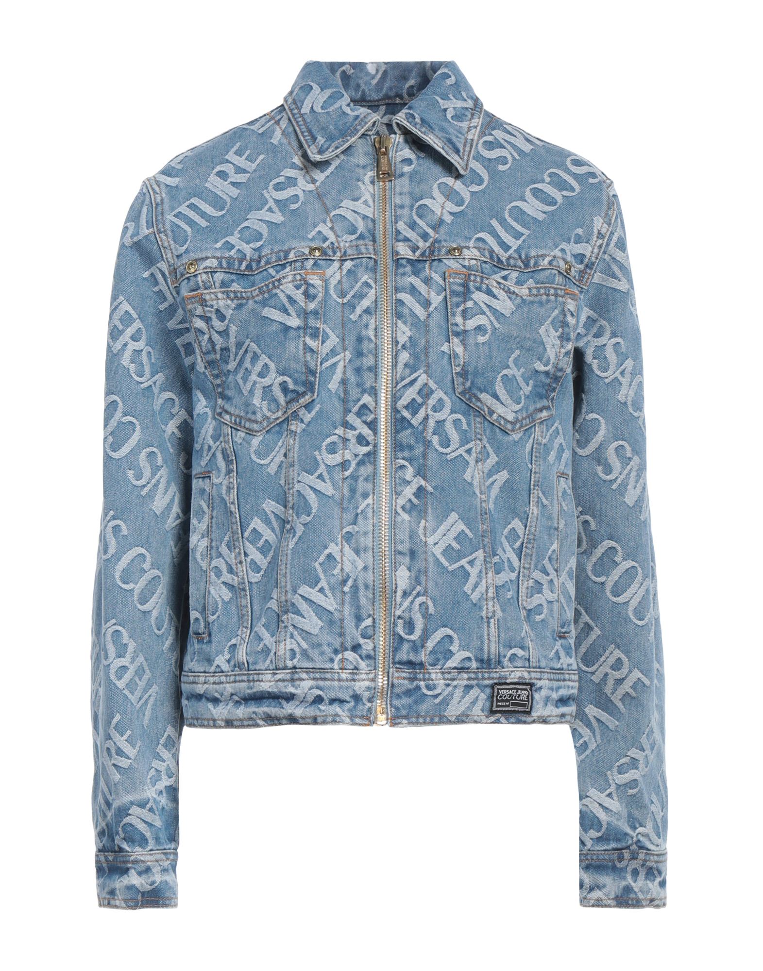  VERSACE JEANS COUTURE ΠΑΛΤΟ & ΤΖΑΚΕΤ Denim τζάκετ