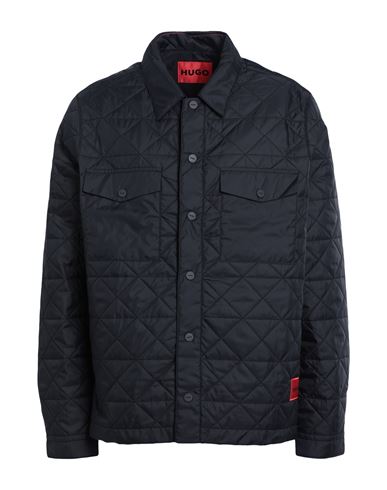 Hugo Man Jacket Black Size S Polyamide