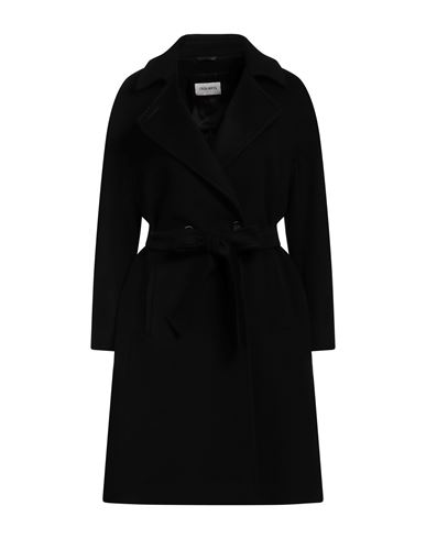 Shop Cinzia Rocca Woman Coat Black Size 12 Cashmere