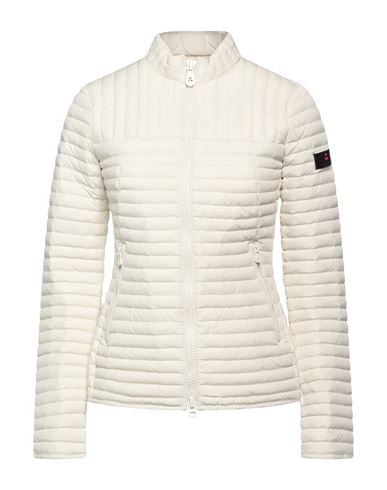 Peuterey Woman Puffer Ivory Size 4 Polyamide In Ivory