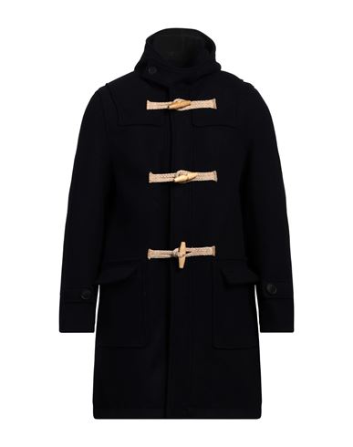 Bark Man Coat Midnight Blue Size M Wool, Polyester, Polyamide In Blue