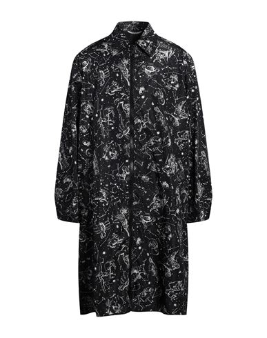Valentino Garavani Man Overcoat & Trench Coat Black Size 38 Polyamide In Black