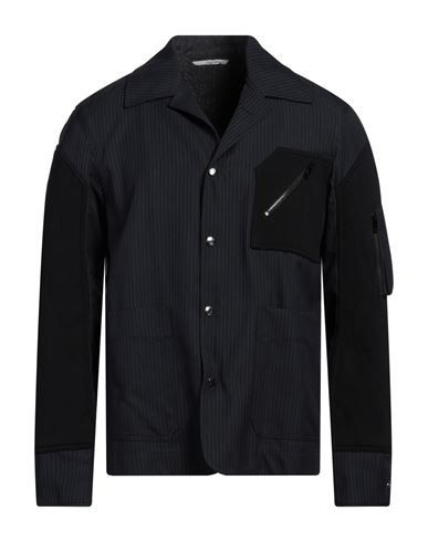 Valentino Garavani Man Jacket Midnight Blue Size 36 Polyester, Viscose, Polyamide, Elastane, Polypro In Blue