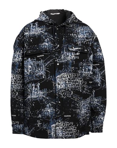 Valentino Garavani Man Jacket Black Size 36 Cotton, Polyester, Acrylic
