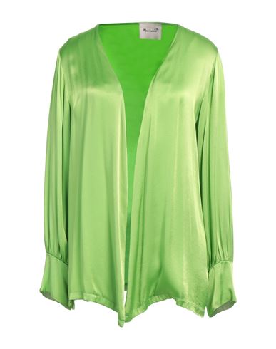 Mariuccia Woman Jacket Lime Green Size M Viscose In Green