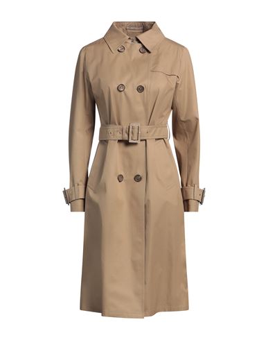 Herno Woman Overcoat & Trench Coat Camel Size 8 Cotton, Polyester In Brown