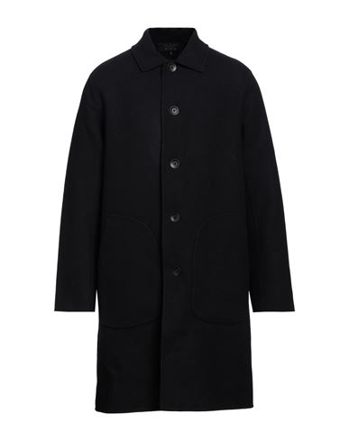 RAG & BONE RAG & BONE MAN COAT BLACK SIZE M VIRGIN WOOL, POLYAMIDE 