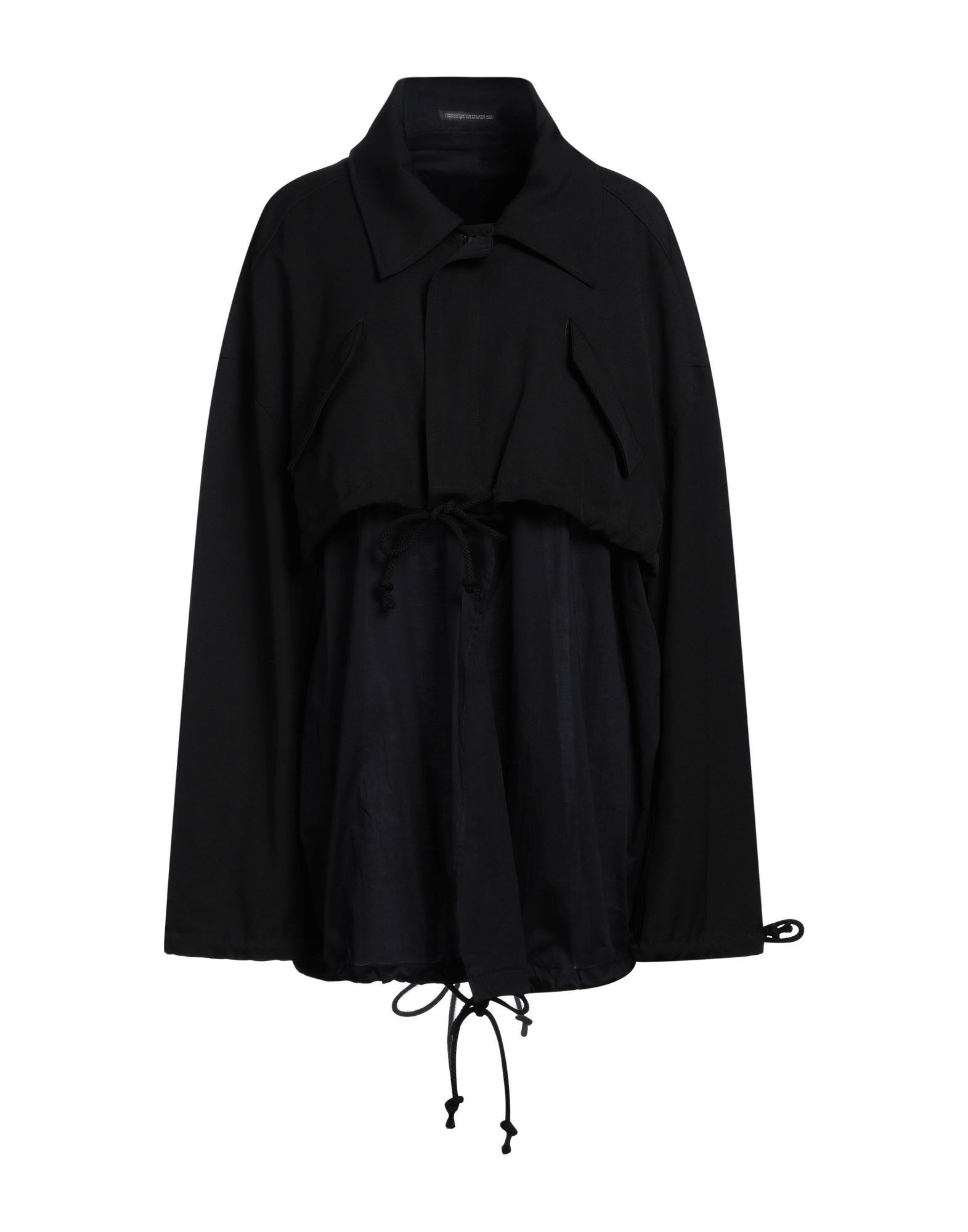 YOHJI YAMAMOTO YOHJI YAMAMOTO ΠΑΛΤΟ & ΤΖΑΚΕΤ Πανωφόρι και καμπαρντίνα