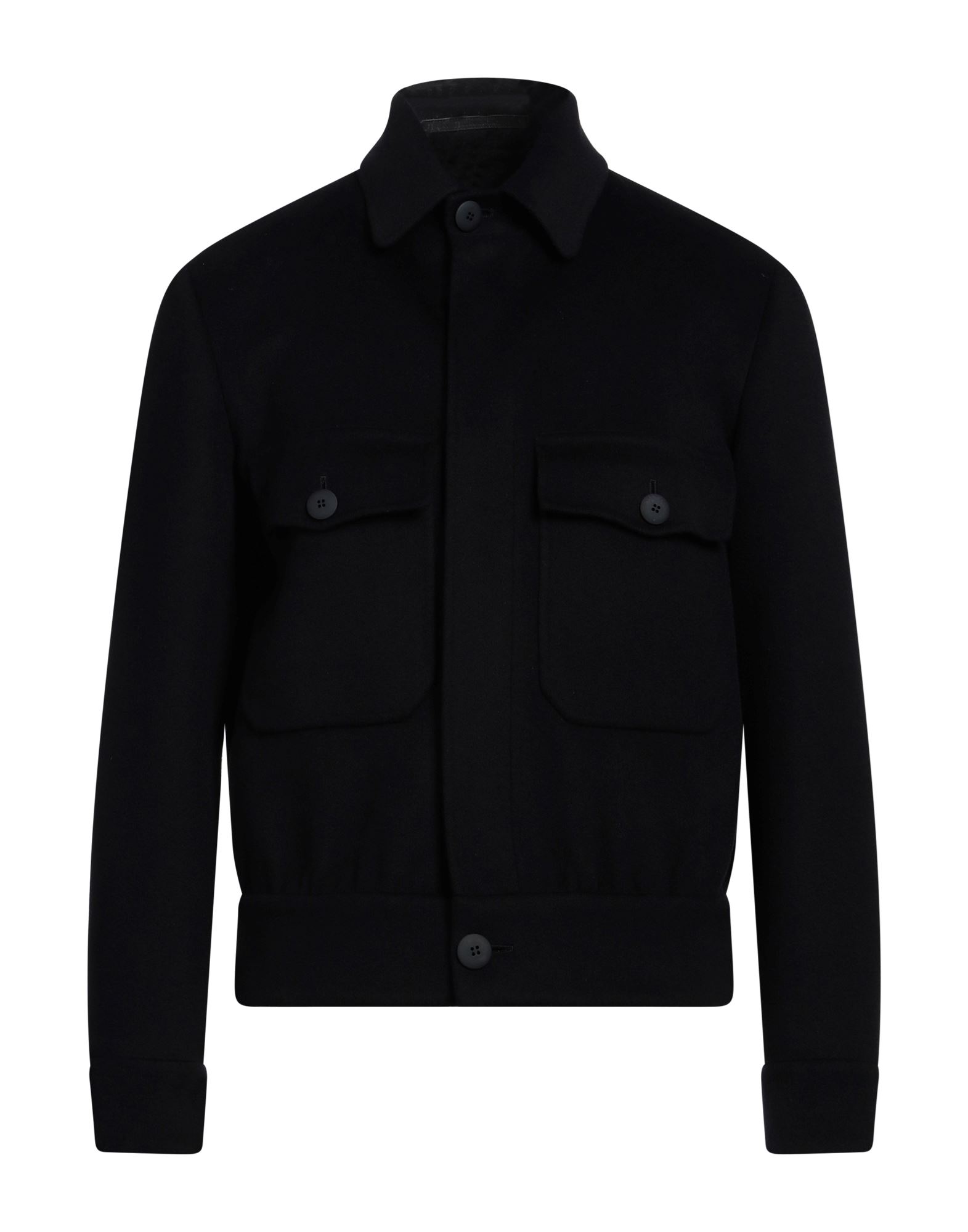 《セール開催中》GIORGIO ARMANI メンズ ジャケット＆ブルゾン ミッドナイトブルー 46 カシミヤ 97% / ポリエステル 3%