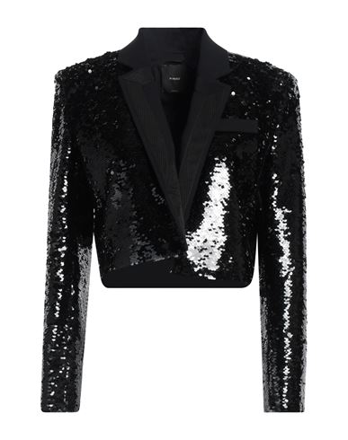 Pinko Woman Blazer Black Size 8 Polyester In Black