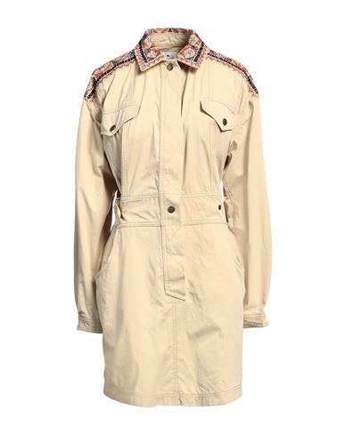 Etro Woman Mini Dress Beige Size 8 Cotton, Polyester, Glass In Neutral