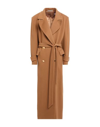 Tagliatore 02-05 Woman Coat Camel Size 4 Virgin Wool, Cashmere In Sand