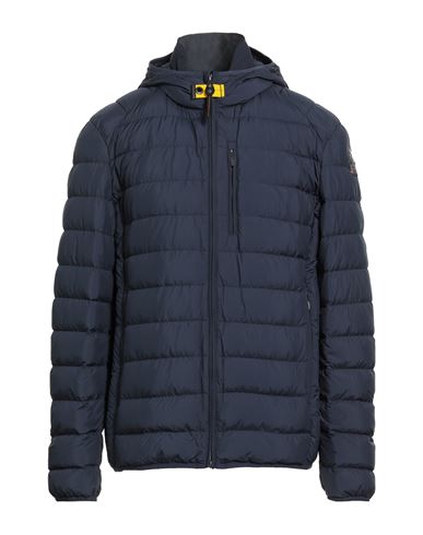 Parajumpers Man Puffer Midnight Blue Size Xxxl Polyester In Blue