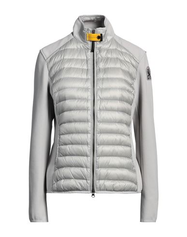 Parajumpers Woman Puffer Light Grey Size Xxl Polyamide, Polyester, Cotton, Elastane In Grey
