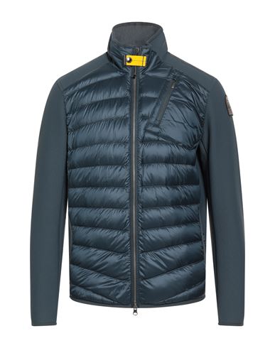 Parajumpers Man Puffer Navy Blue Size L Polyamide In Navy Blue