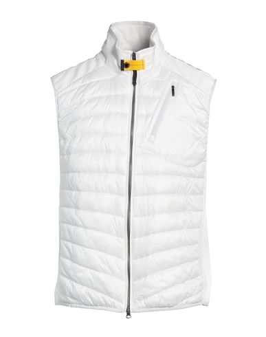 Parajumpers Man Vest White Size Xxxl Polyamide In White