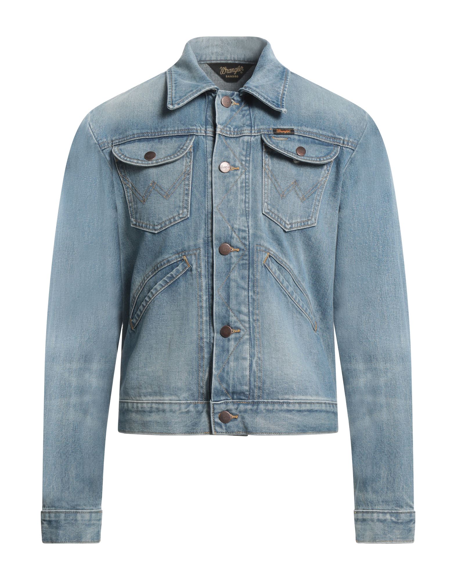 SANDRO x WRANGLER ΠΑΛΤΟ & ΤΖΑΚΕΤ Denim τζάκετ