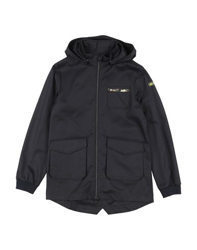 Herno Toddler Boy Overcoat & Trench Coat Midnight Blue Size 6 Cotton, Polyamide, Elastane In Black