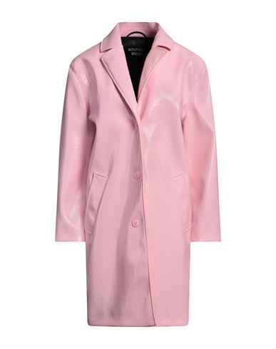 Boutique Moschino Woman Overcoat & Trench Coat Pink Size 6 Polyester In Pink