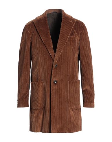 BRANDO BRANDO MAN COAT BROWN SIZE 40 COTTON 