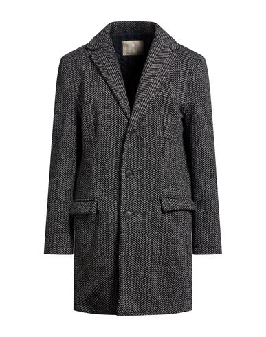 At.p.co At. P.co Man Coat Grey Size Xl Polyamide, Wool In Gray