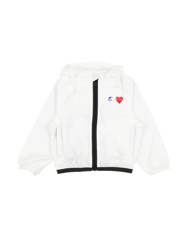 Comme Des Garcons Play X K-way Comme Des Garçons Play X K-way Toddler Boy Jacket White Size 6 Polyamide In White